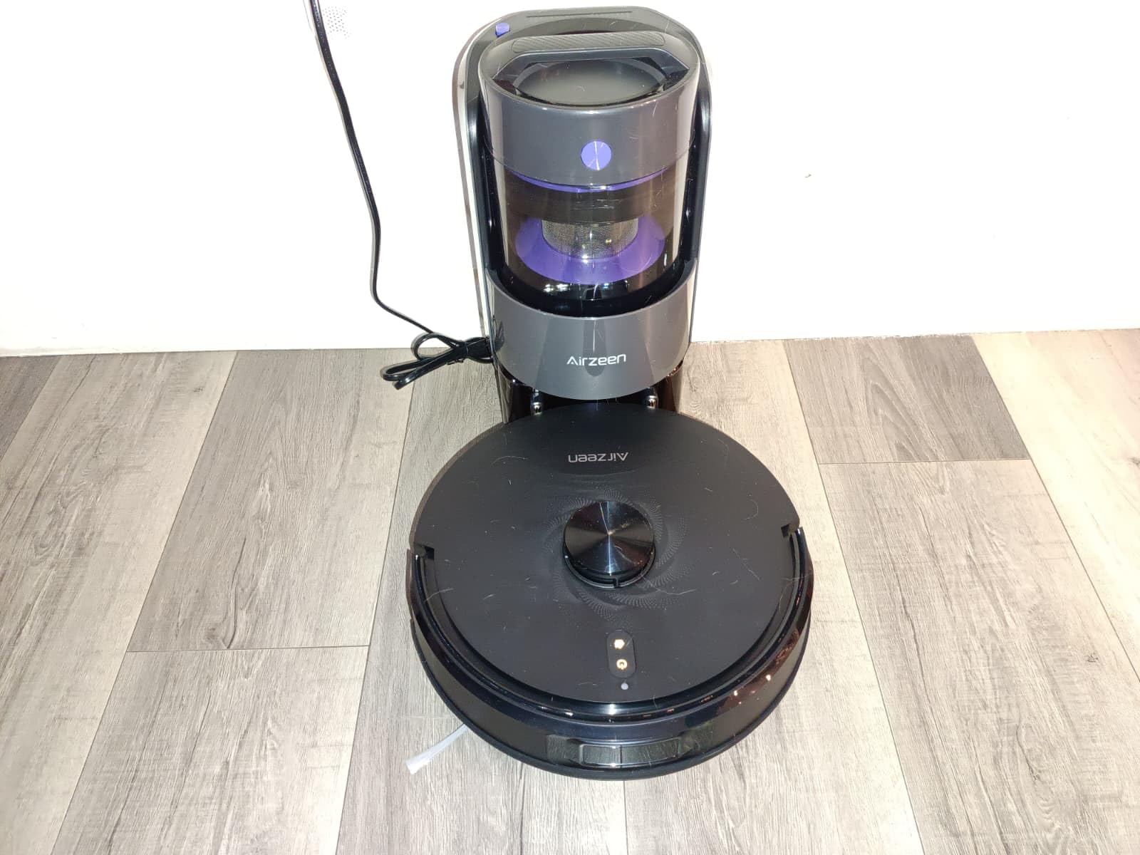 Robot Vacuum and Mop, Upgraded Bagless Robot Vacuum Cleaner with Self-Emptying, 6000Pa Robotic Vacuum with LiDAR Navigation, Smart Mapping, Schedule, App/Alexa Control for Carpet/Pet Hair, Q20 Ultra customer photo 2