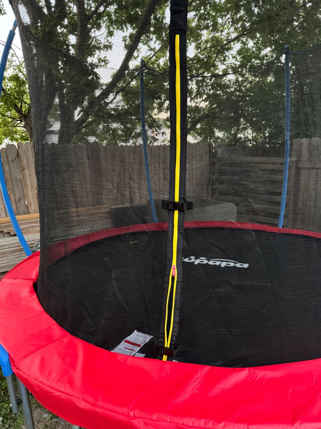 Zupapa Square Rectangle 14x14FT 2000LBS Trampoline customer photo 2
