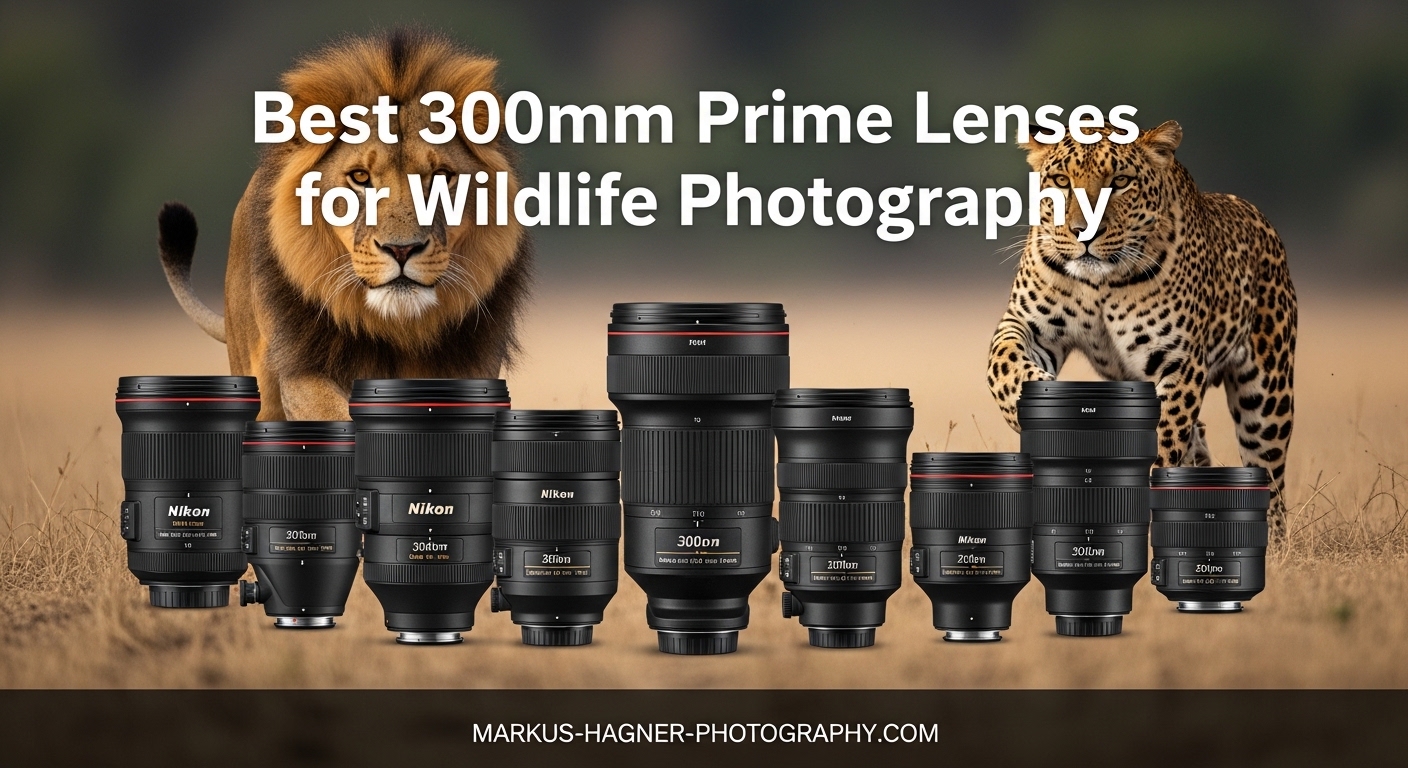 Best 300mm Prime Lenses for Wildlife Photography