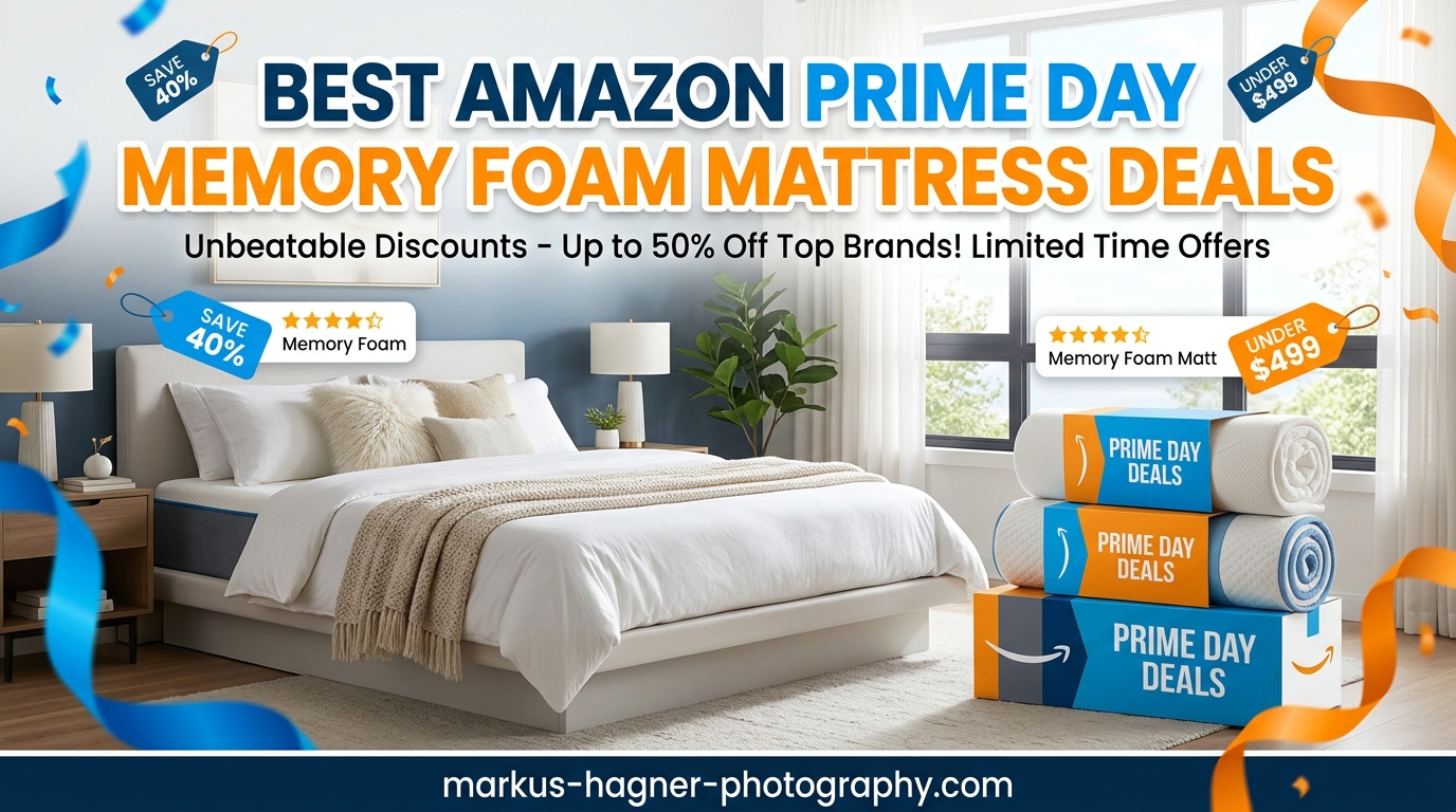 Best Amazon Prime Day Memory Foam Mattress Deals