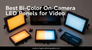 Best Bi-Color On-Camera LED Panels for Video