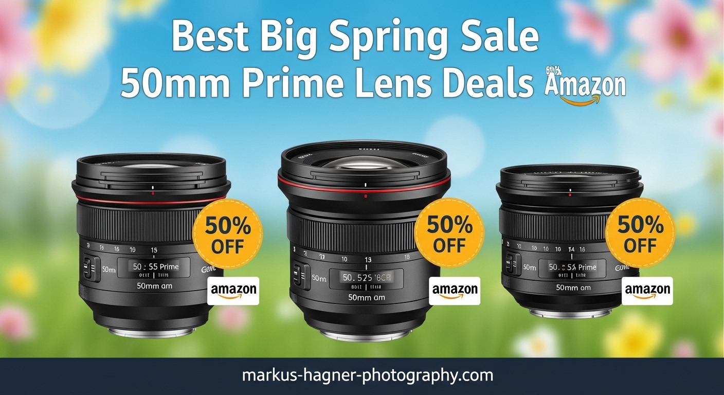 Best Big Spring Sale 50mm Prime Lens Deals on Amazon