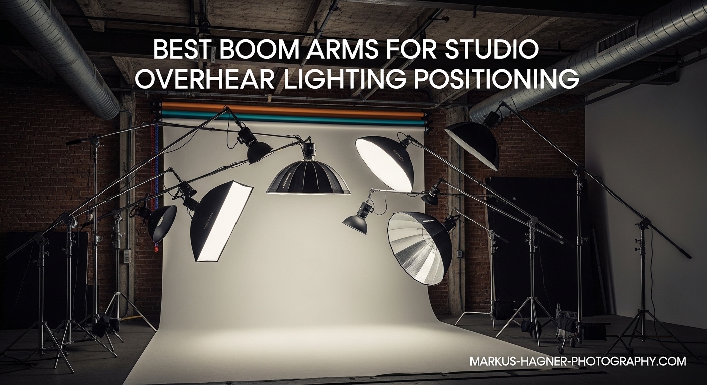 Best Boom Arms for Studio Overhead Lighting Positioning