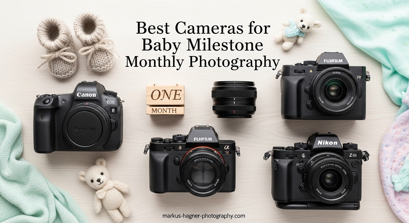 Best Cameras for Baby Milestone Monthly Photography