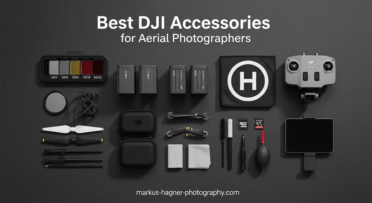 Best DJI Accessories for Aerial Photographers