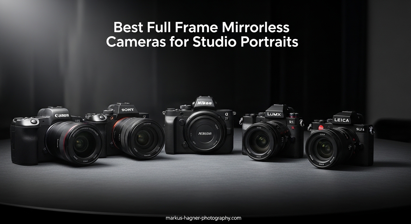 Best Full Frame Mirrorless Cameras for Studio Portraits