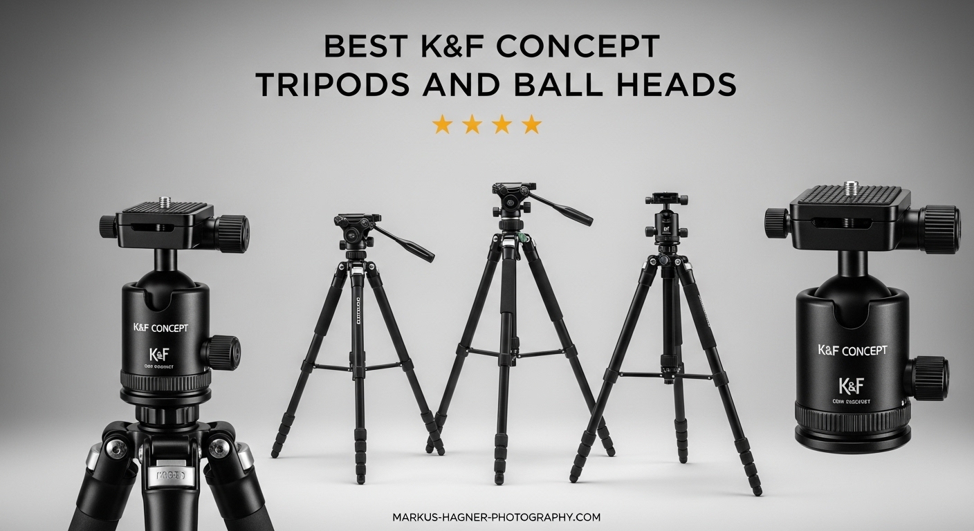 Best K&F Concept Tripods and Ball Heads