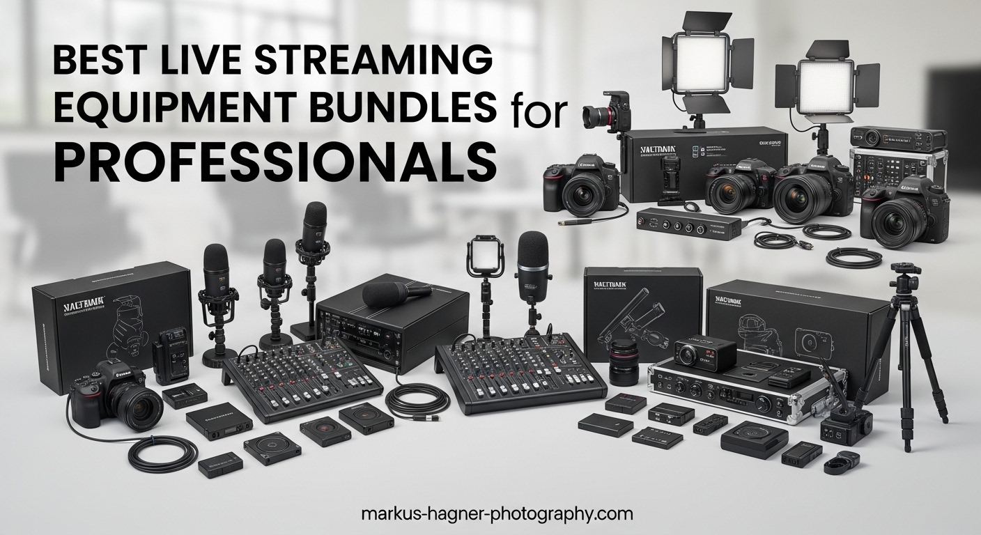 Best Live Streaming Equipment Bundles for Professionals