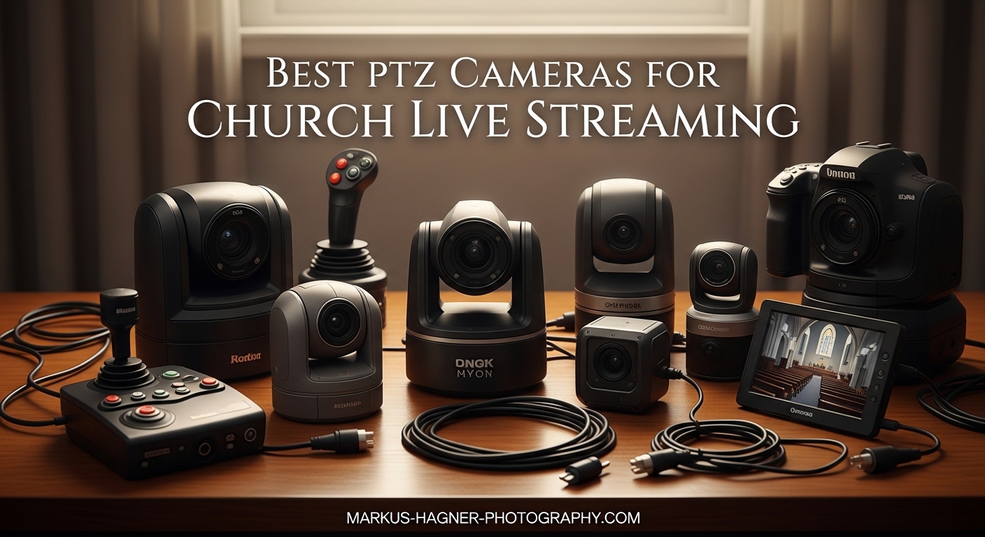 Best PTZ Cameras for Church Live Streaming