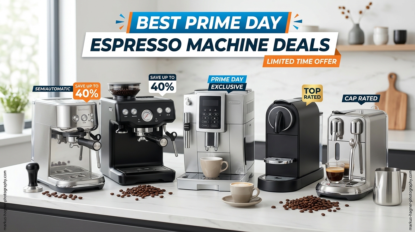 Best Prime Day Espresso Machine Deals