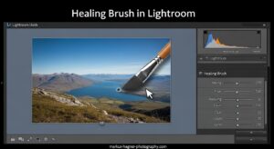 Healing Brush in Lightroom