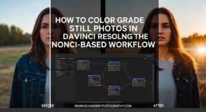 How to Color Grade Still Photos in DaVinci Resolve Using the Node-Based Workflow