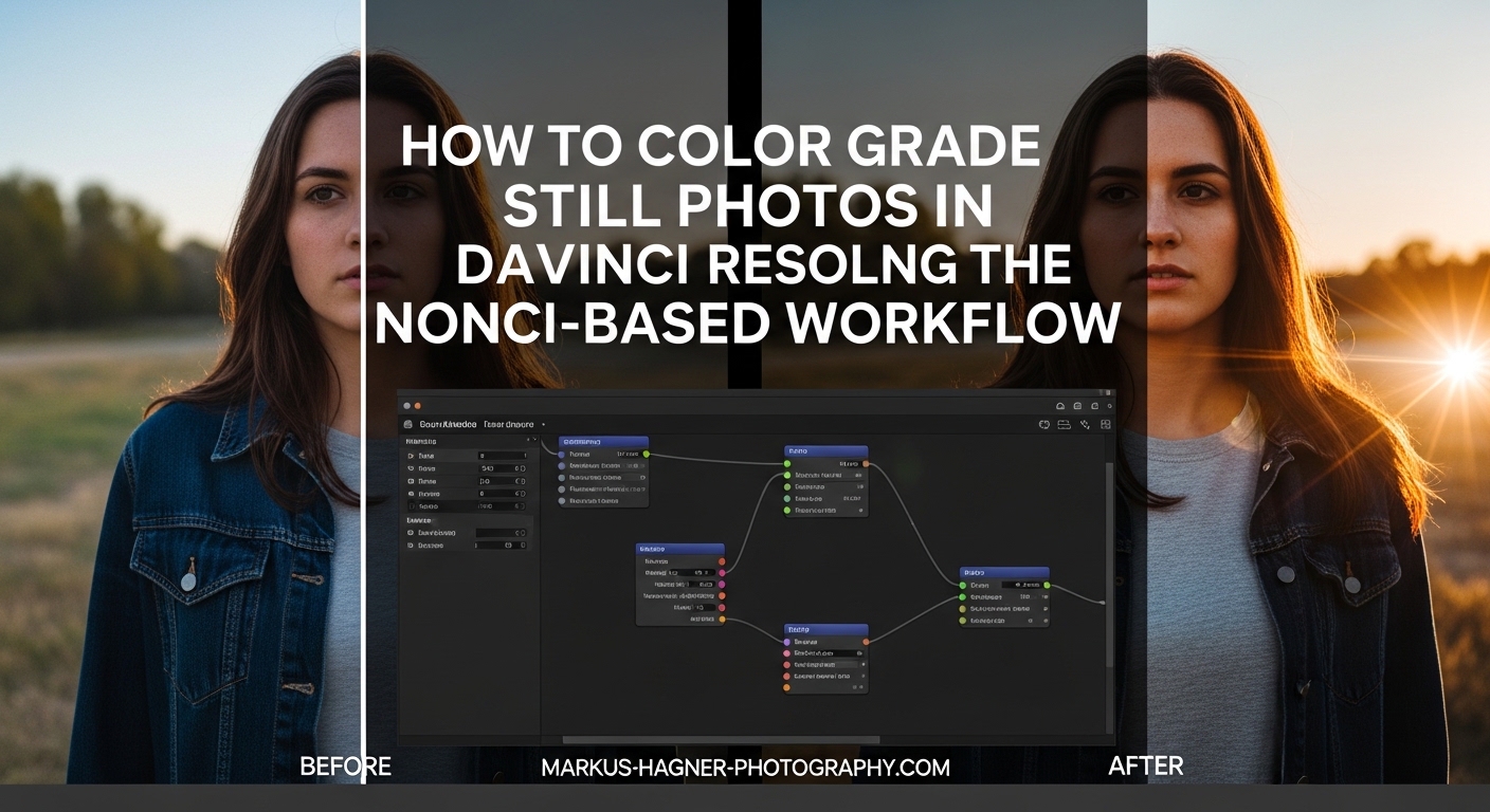 How to Color Grade Still Photos in DaVinci Resolve Using the Node-Based Workflow
