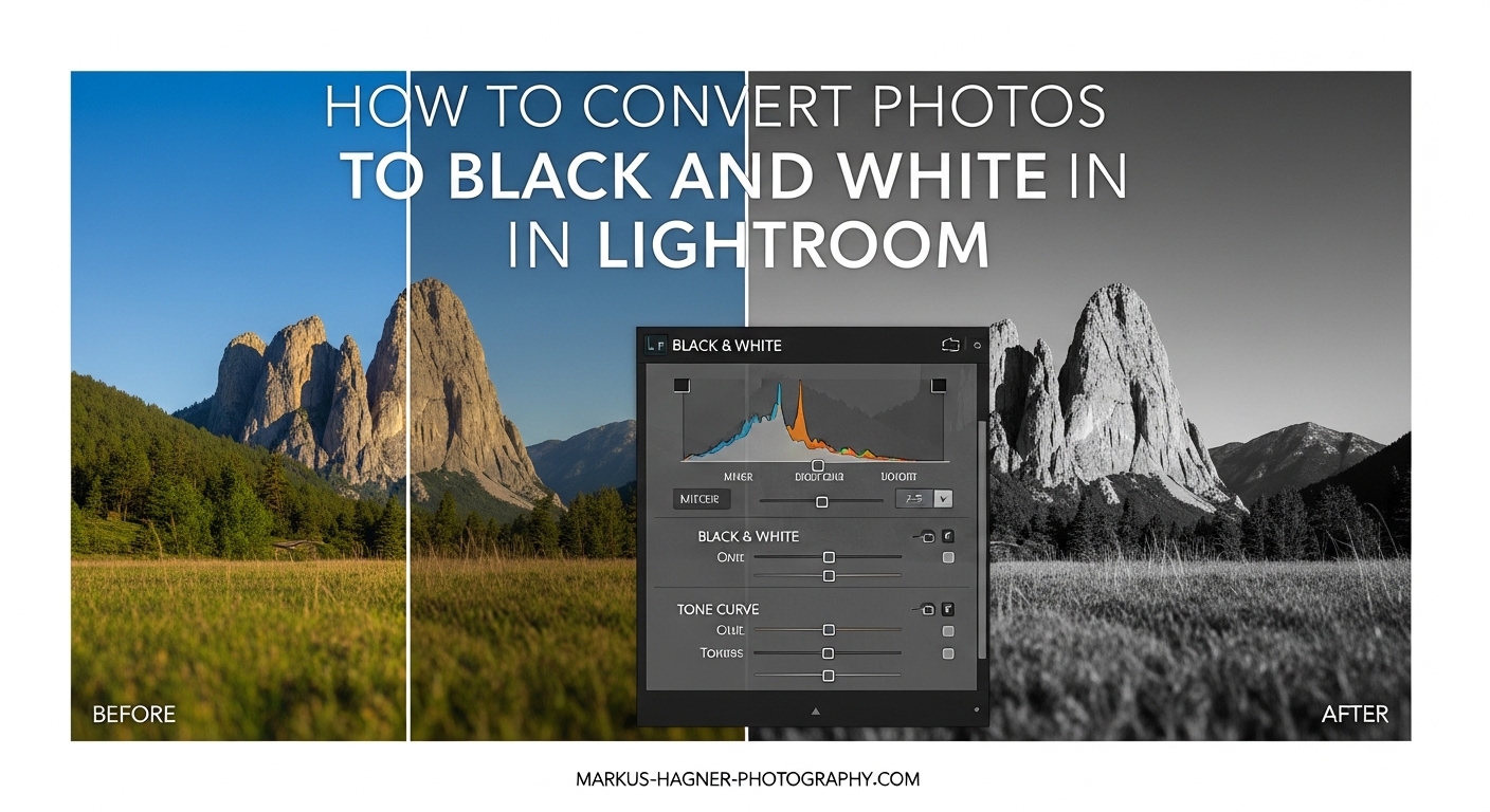 How to Convert Photos to Black and White in Lightroom