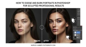 How to Dodge and Burn Portraits in Photoshop for Sculpted Professional Results