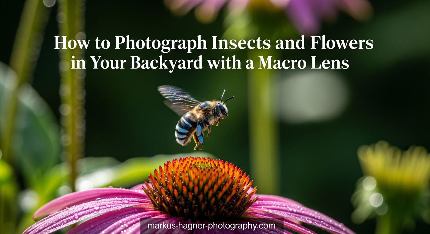 How to Photograph Insects and Flowers in Your Backyard with a Macro Lens