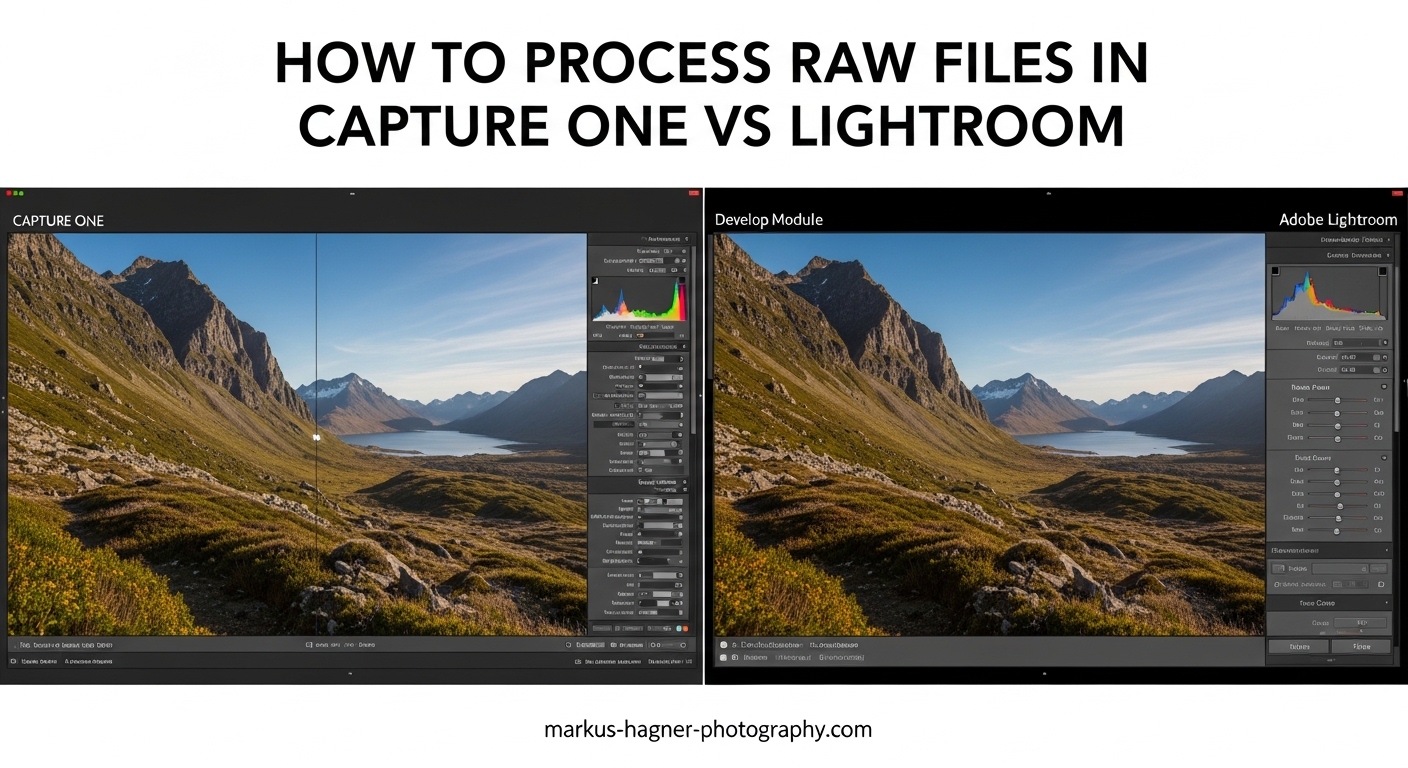 How to Process RAW Files in Capture One vs Lightroom