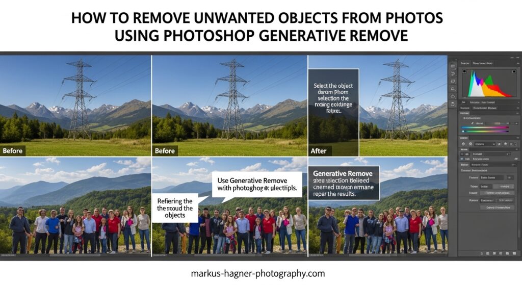 How to Remove Unwanted Objects from Photos Using Photoshop Generative