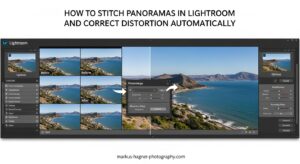 How to Stitch Panoramas in Lightroom and Correct Distortion Automatically