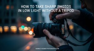 How to Take Sharp Photos in Low Light Without a Tripod