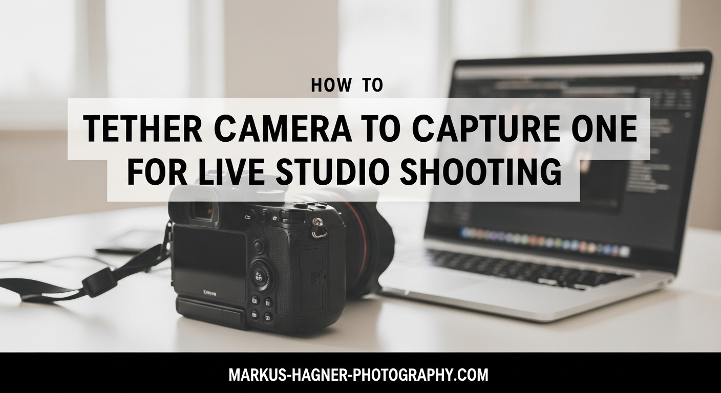 How to Tether Camera to Capture One for Live Studio Shooting