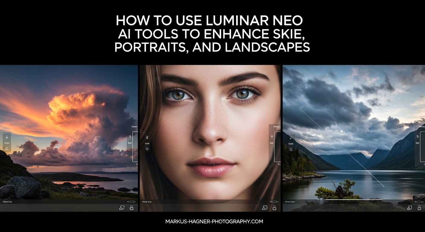 How to Use Luminar Neo AI Tools to Enhance Skies, Portraits, and Landscapes