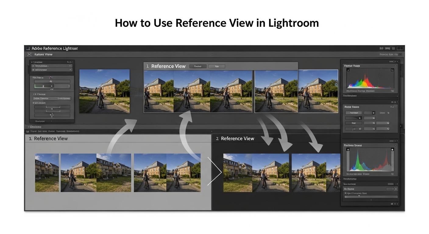 How to Use Reference View in Lightroom