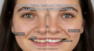How to Whiten Teeth and Brighten Eyes in Lightroom Portrait Retouching