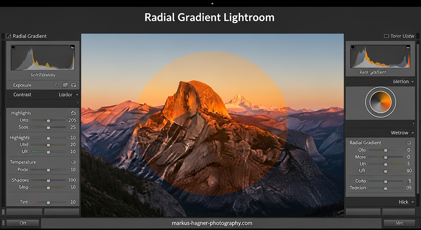 Radial Gradient Lightroom