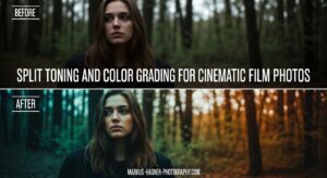 Split Toning and Color Grading for Cinematic Film Photos