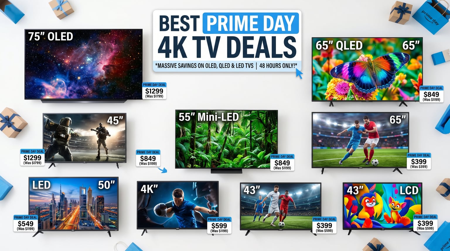 Best Amazon Prime Day 4K TV Deals 2026