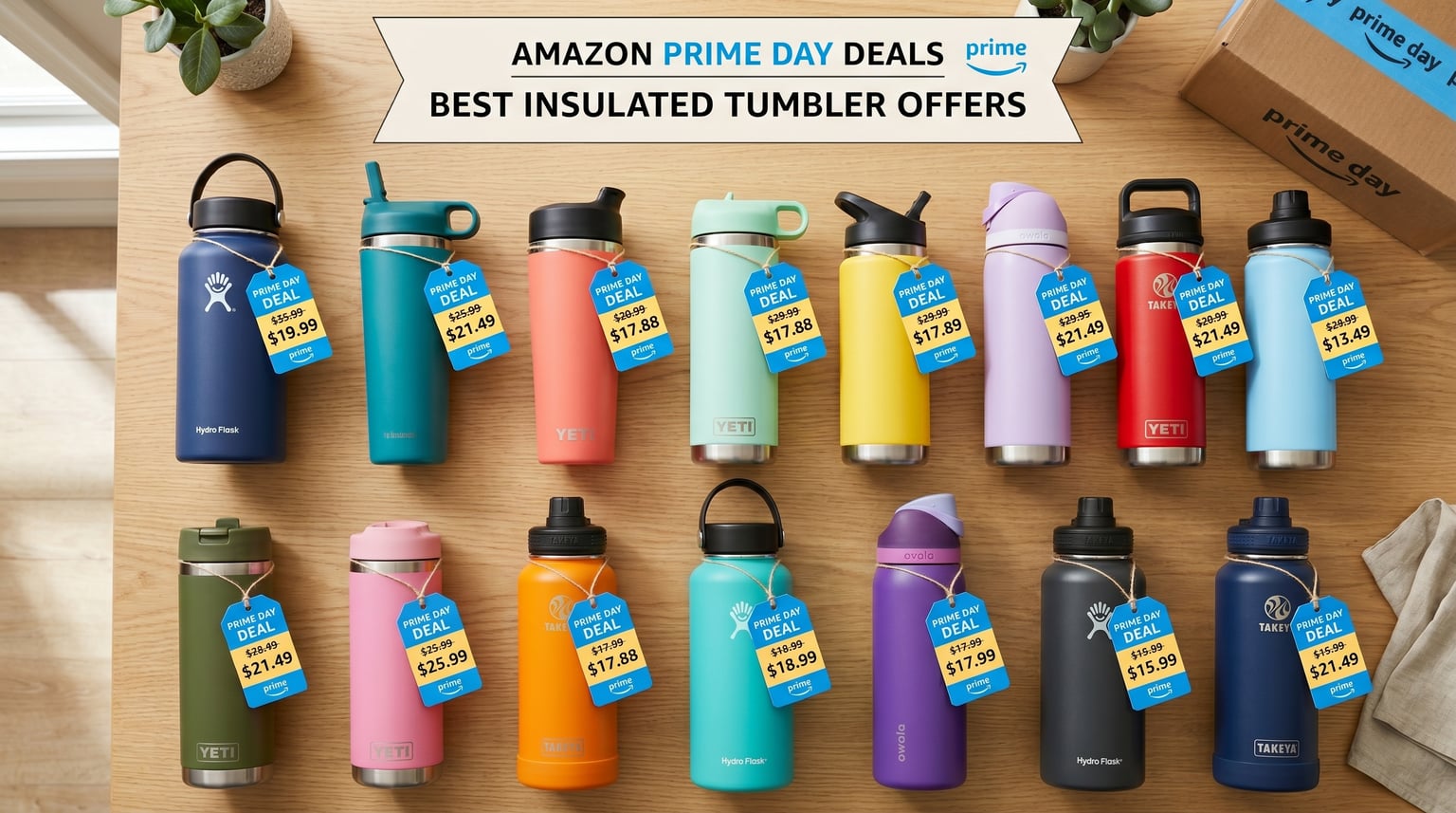 Best Amazon Prime Day Tumbler Deals 2026