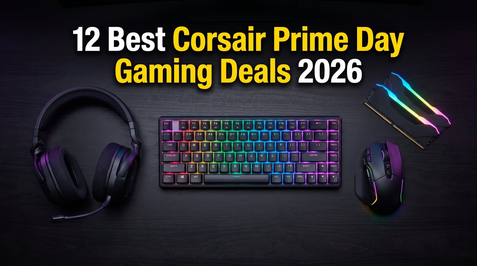 Best Amazon Prime Day Corsair Gaming Deals 2026