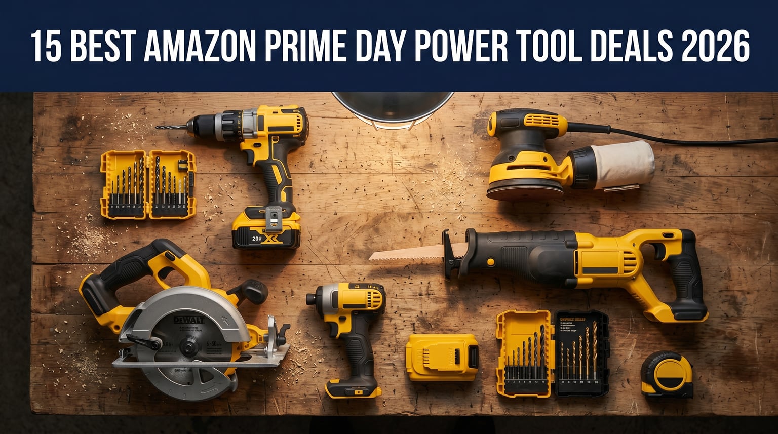 Best Amazon Prime Day Power Tool Deals 2026
