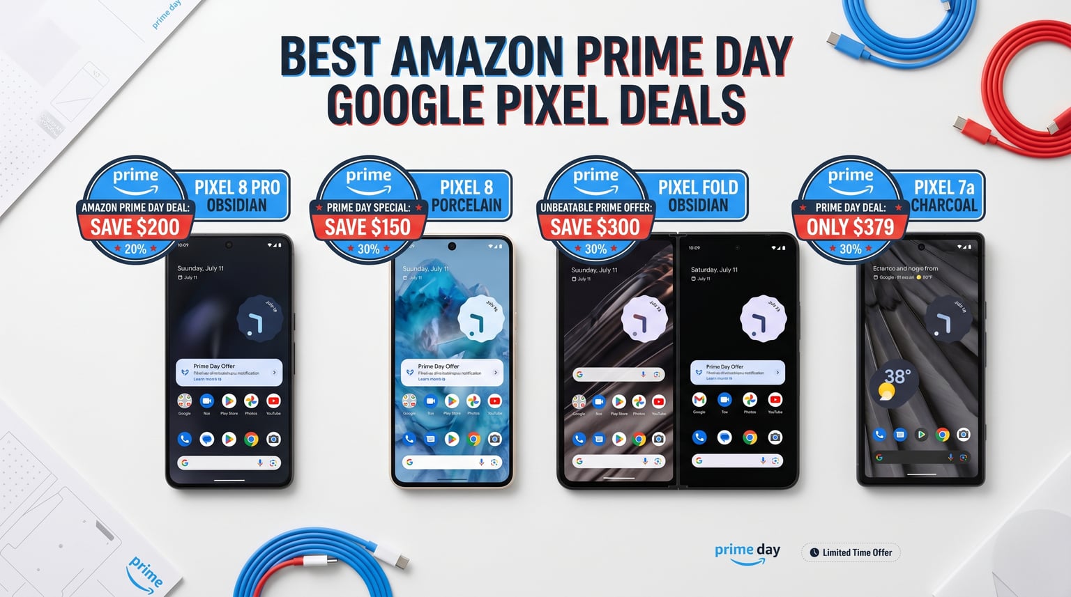 Best Amazon Prime Day Google Pixel Deals 2026