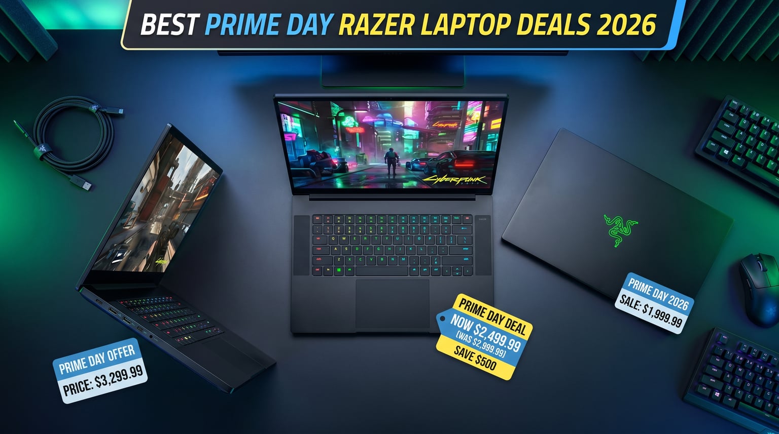 Best Amazon Prime Day Razer Laptop Deals 2026