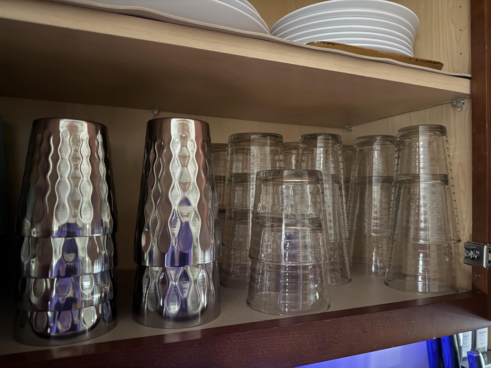 Libbey Drinking Glasses Polaris Tumbler and Rocks Set of 16, Clear, Sturdy Drinkware Glasses Set, Kitchen Glassware for Cocktails, Soda, and More customer photo 2