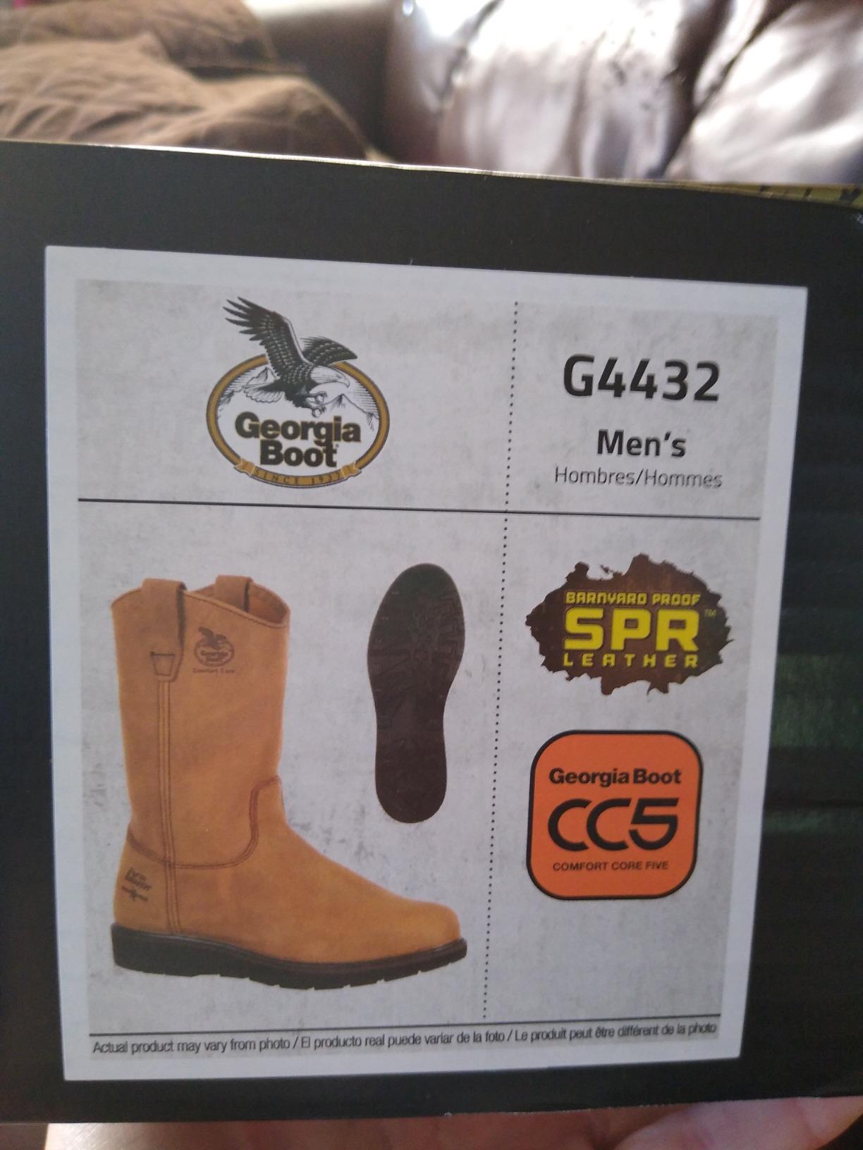 Georgia Boot Farm and Ranch Pull On Work Boot customer photo 2