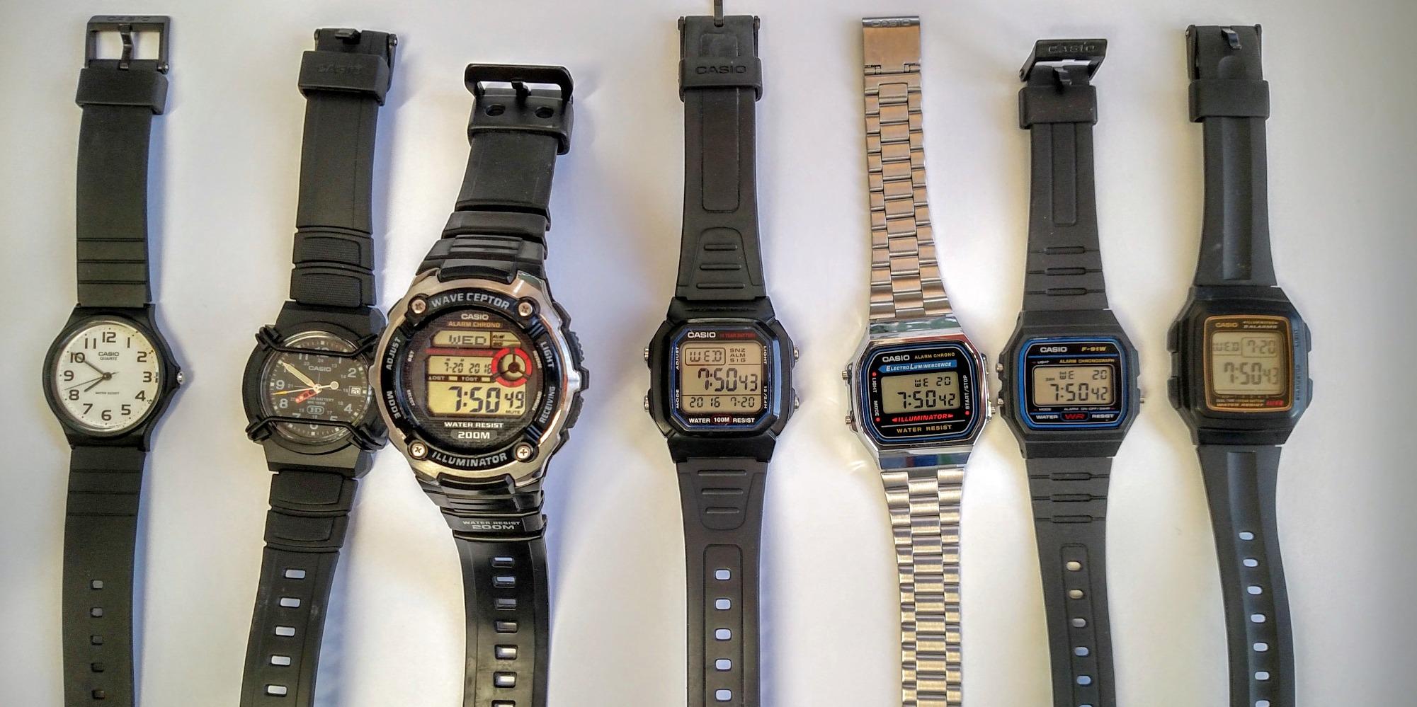 Casio F91W Series Digital Watch - LED Light, Stopwatch, Daily Alarm, Water Resistant, 7 Year Battery customer photo 1