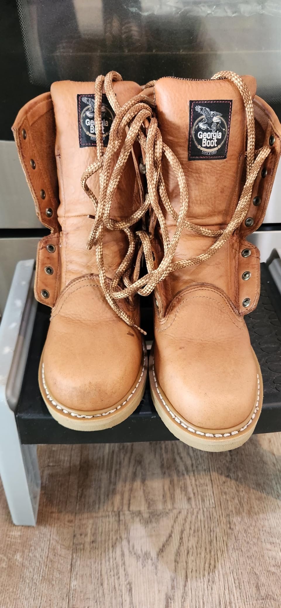 Georgia Boot Men's Wedge Work Boots customer photo 1