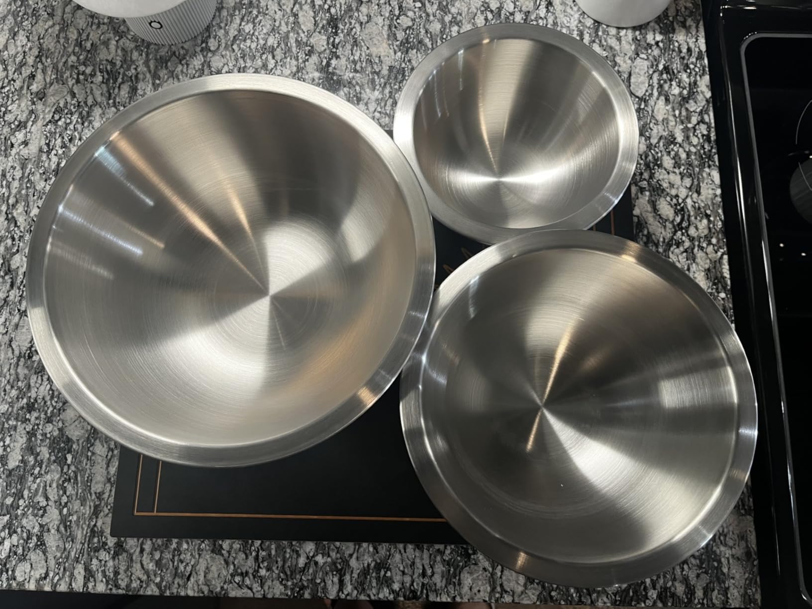 OXO Good Grips 3-Piece Stainless-Steel Mixing Bowl Set customer photo 1