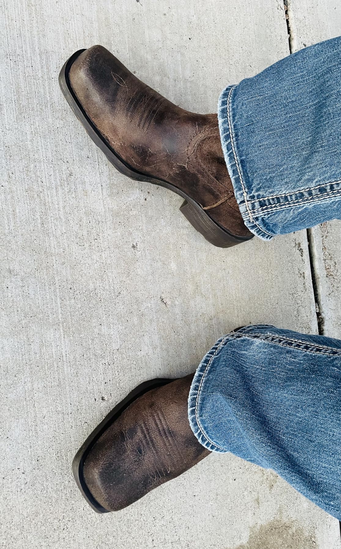 Ariat Men's Rambler Western Boot - Leather, Square Toe customer photo 2