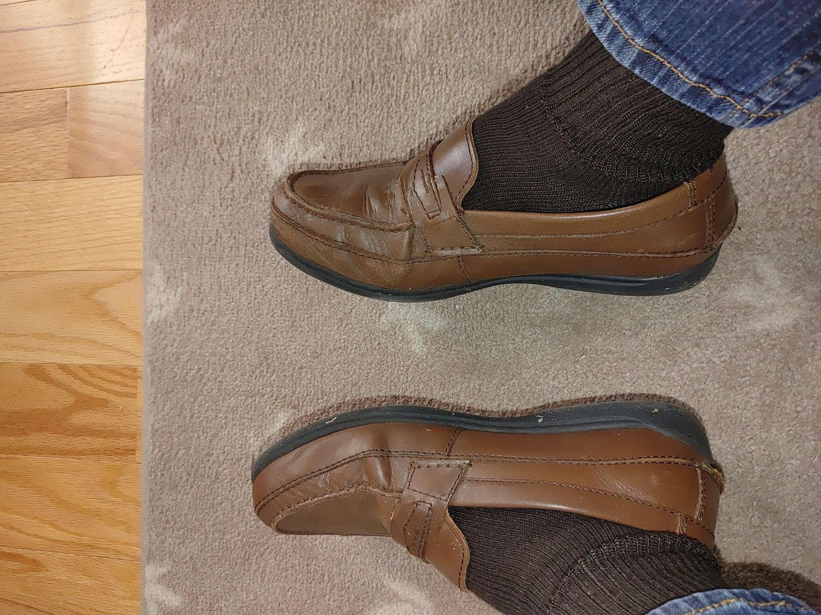 DOCKERS Mens Sinclair Leather Dress Casual Tassel Loafers customer photo 1