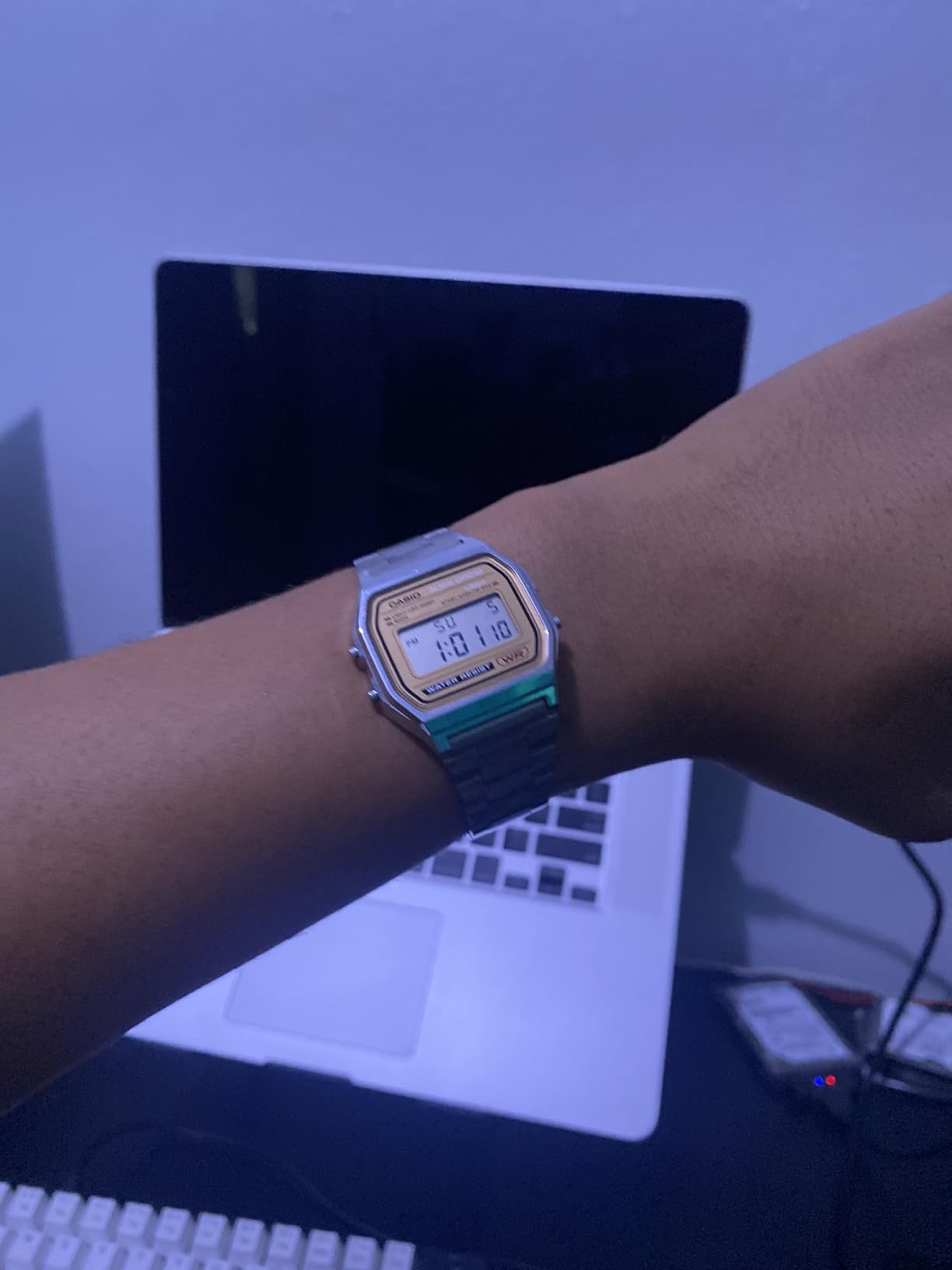 Casio A158WA Series Unisex Digital Vintage Watch with Stopwatch and Daily Alarm customer photo 2