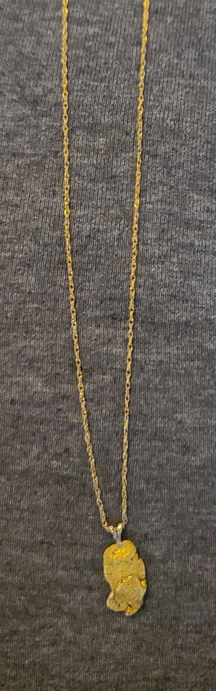 Kooljewelry Womens Classic Rope Chain - 14k Yellow Gold Pendant Necklace, Polished, Spring Ring customer photo 2