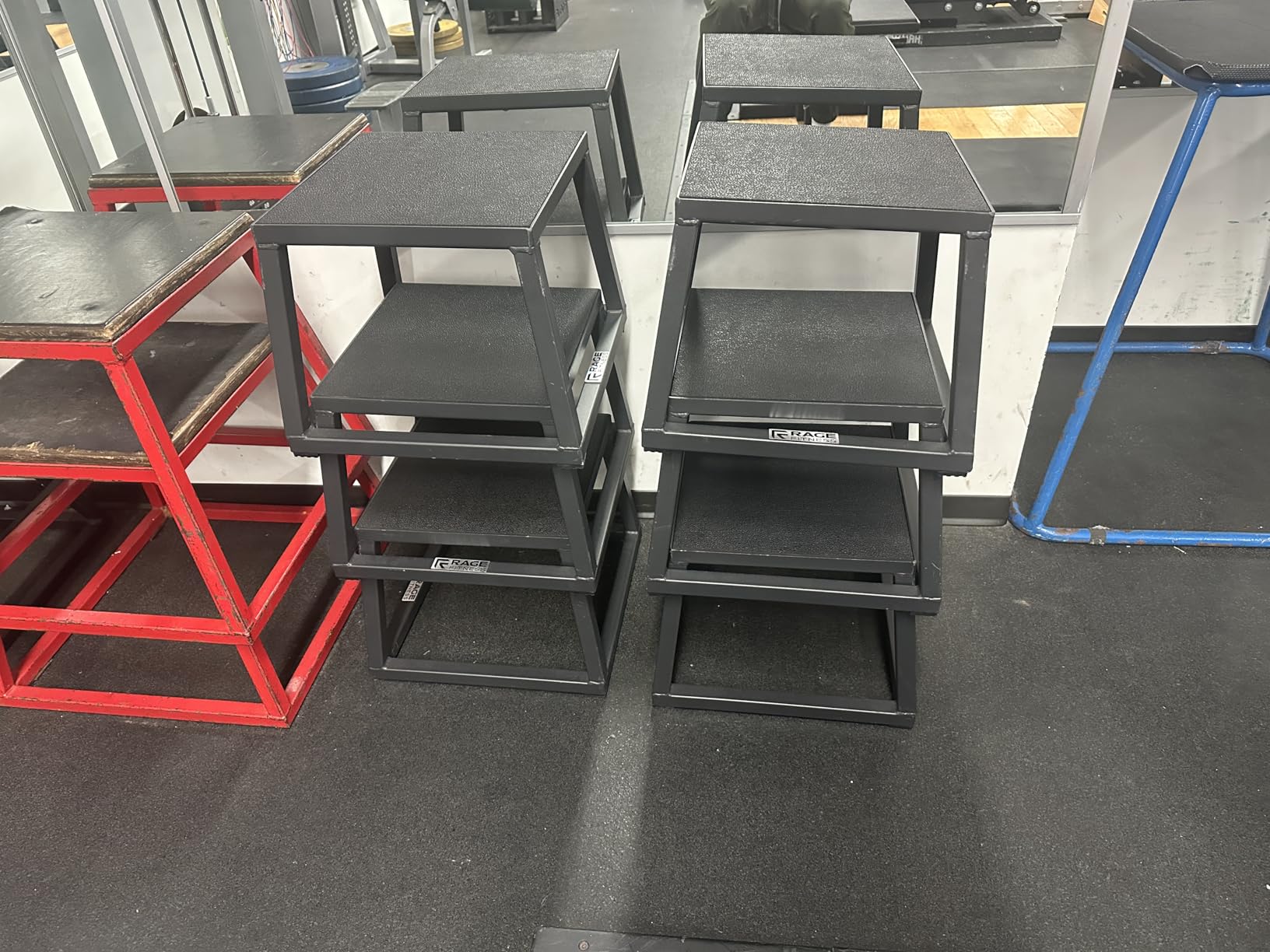Rage Fitness Steel Plyo Box 12-18-24 Inch High Anti-Slip Pre-Assembled Plyometric Jump Box for Home Gym customer photo 1