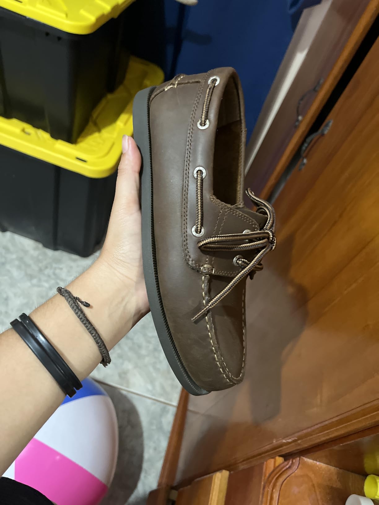 DOCKERS Mens Vargas Classic Leather Boat Shoe customer photo 2