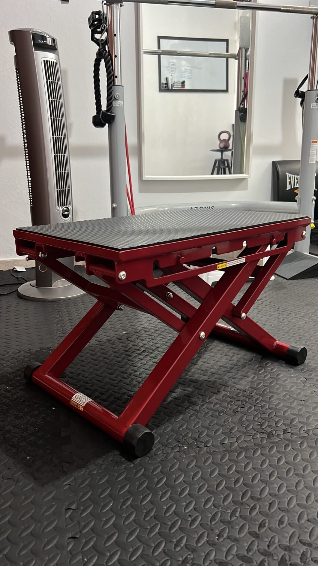 Titan Fitness Adjustable Steel Plyometric Box, 12