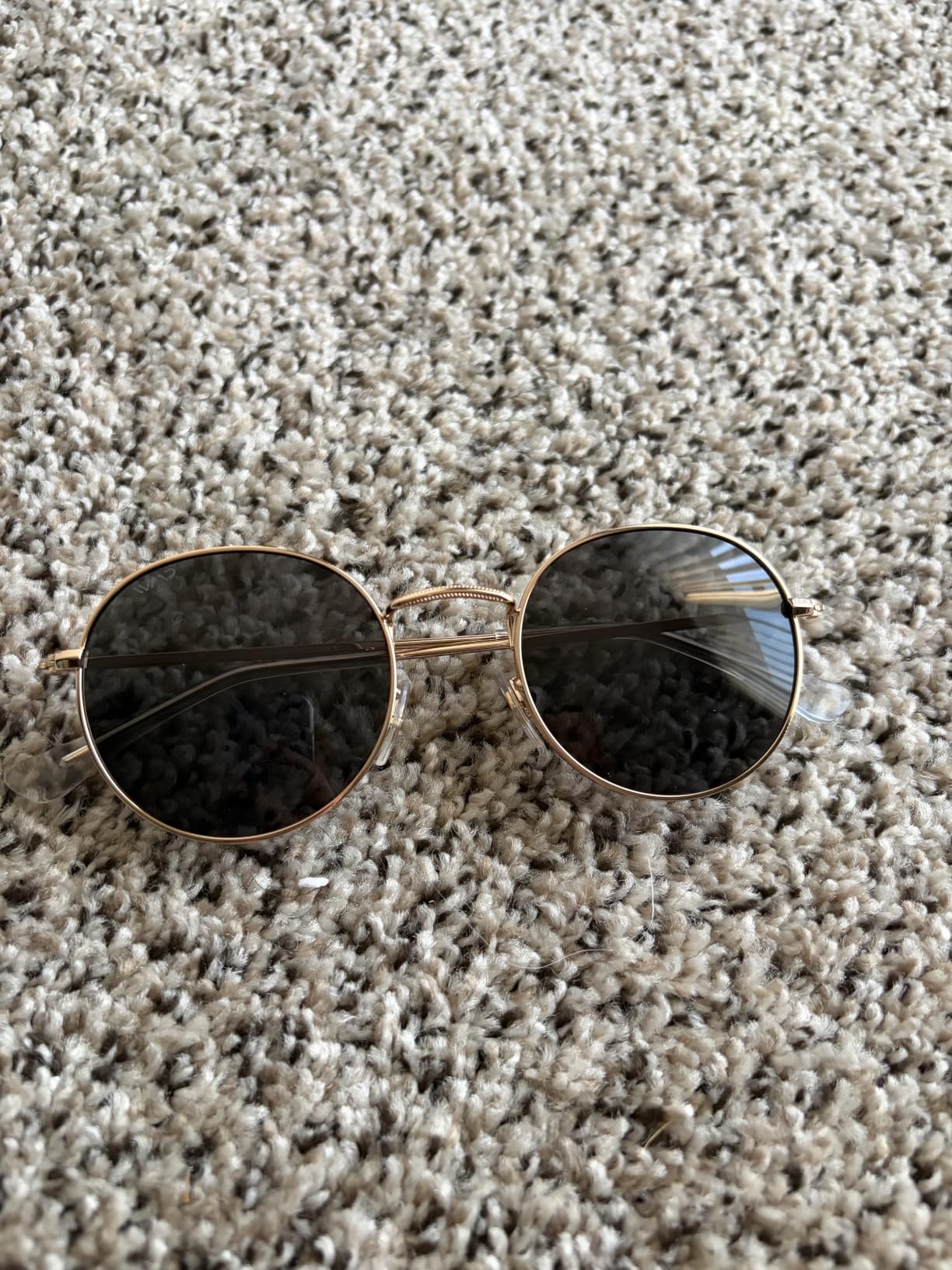 WearMe Pro - Reflective Lens Round Trendy Sunglasses customer photo 1