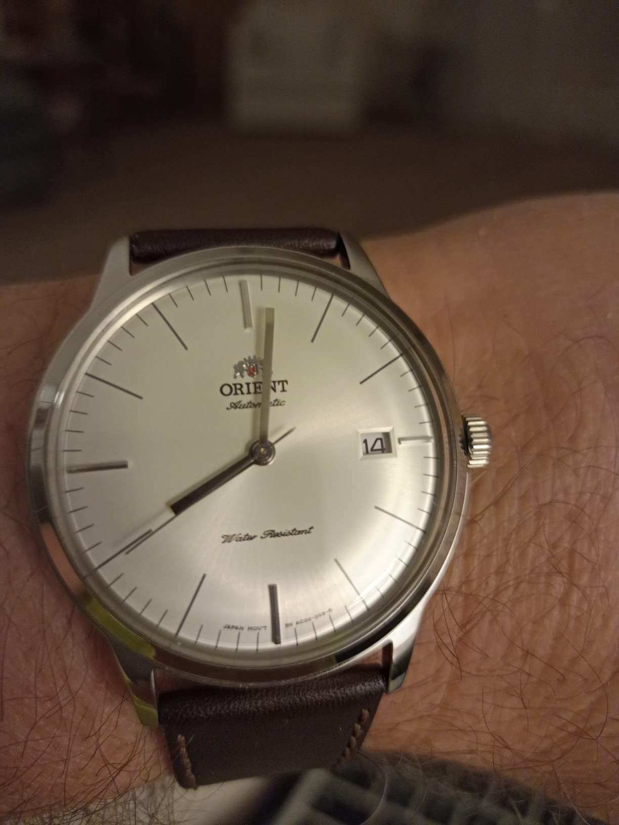 Bambino Version 3 | Automatic / Hand-Winding Movement | Stainless Steel Case | Classic Watch | Domed Mineral Crystal | 40.5 mm Case Diameter customer photo 1